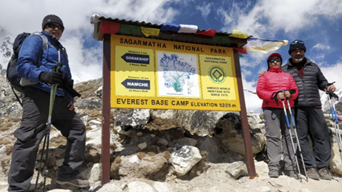 Everest Base Camp trek with Go Kyo Ri