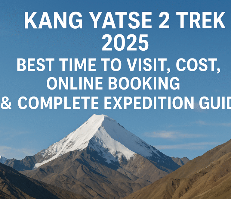 Kang Yatse 2 Trek 2025