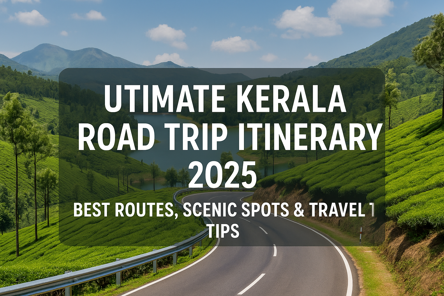 Kerala Road Trip Itinerary 2025